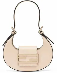 Сумка-хобо Fendi Cookie маленького формата светло-розовый