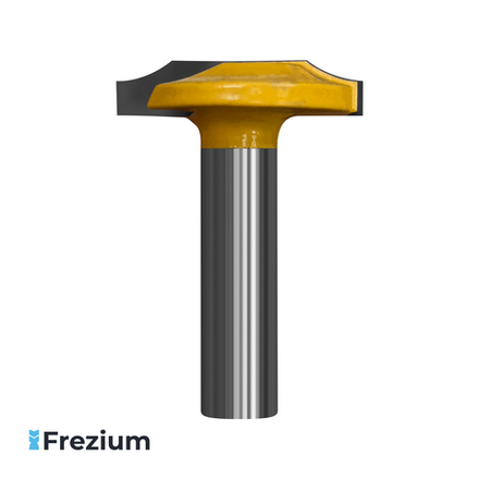 Пазовая фасонная фреза по дереву (25,5x8x6x37)