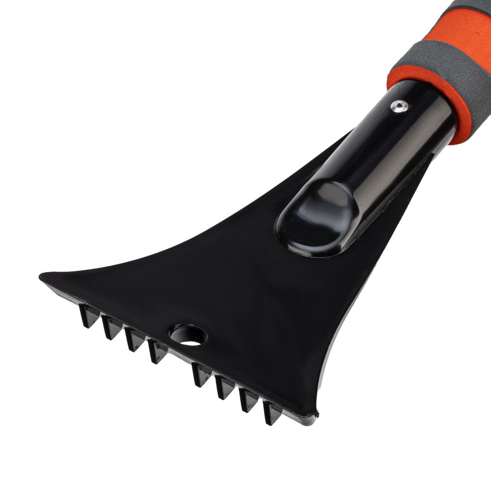 Щетка-сметка для снега со скребком телескопическая 73-100см, Stels, 55313