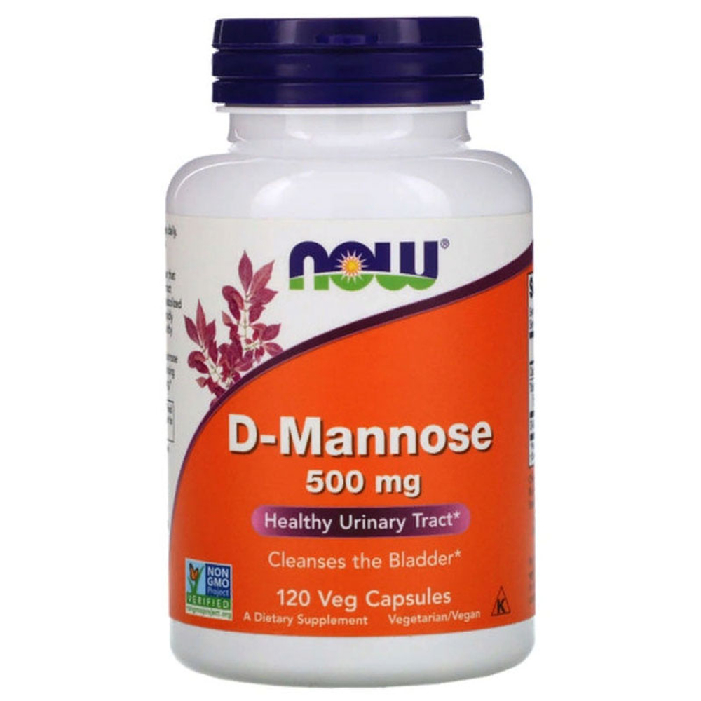 NOW D-Mannose 500 мг. (120 капс.)