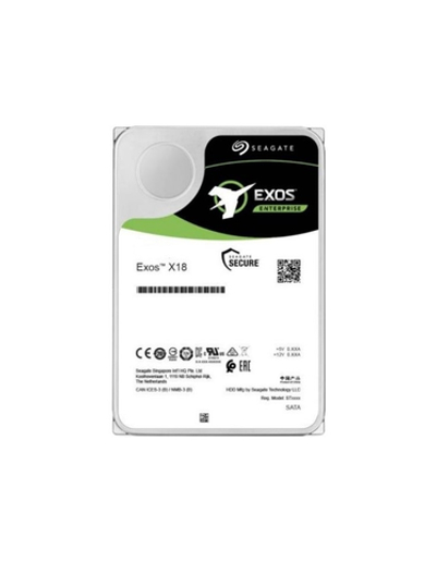 12TB Seagate Exos X18 (ST12000NM000J) (SATA 6Gb/s, 7200 rpm, 256mb buffer, 3.5")
