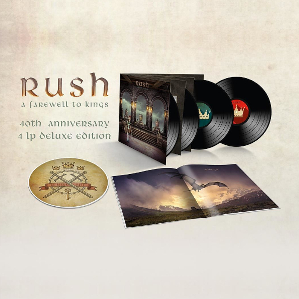 Rush / A Farewell To Kings (40th Anniversary Deluxe Edition)(4LP)