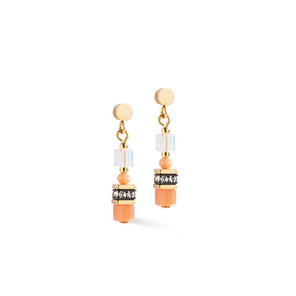 Серьги Coeur de Lion Orange 4565/21-0200