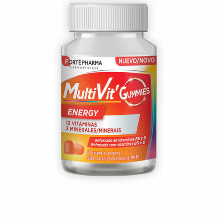 Пищевая добавка Forté Pharma Multivit Energy Мармеладки 60 штук
