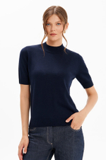 23436 Джемпер женский (темно-синий)