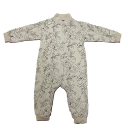 Комбинезон без ножек на кнопках из кулирки (100% хлопок) на рост 80 см