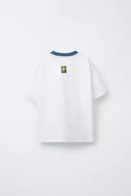 ZARA ФУТБОЛКА MR. MEN ™ LITTLE MISS ™, БЕЛЫЙ