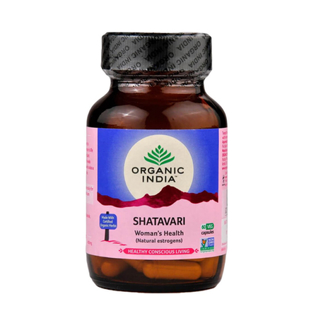 Шатавари Органик Индия (Shatavari Organic India), 60 капсул