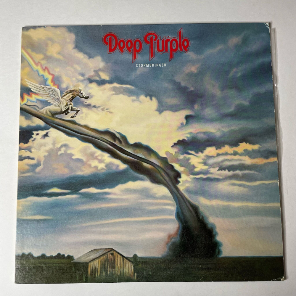 Винтажная виниловая пластинка LP Deep Purple Stormbringer (Japan 1979) (No Obi) High Ball Shooter