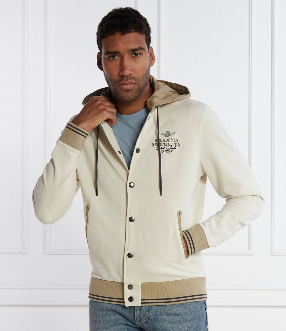 Худи Aeronautica Militare - кремовый(AF466F511)