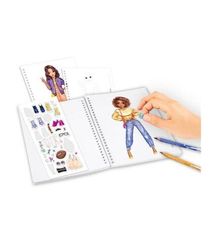 TOPModel Pocket Colouring Book