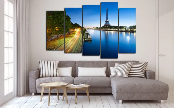 Модульная картина"Остров Сите"