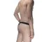 Мужские трусы стринги фиолетовые блестящие Don Moris DM102134