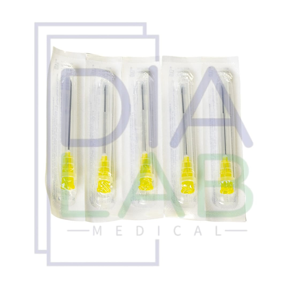 Игла для шприца 20G (0.9х40 мм) 5 штук инъекционная медицинская одноразовая стерильная