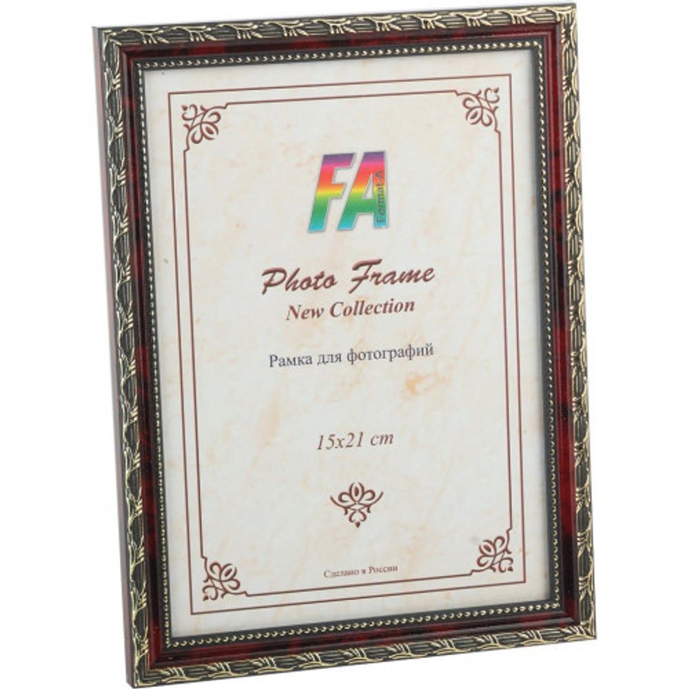 FA пластик Камышок красный мрамор 10x15 | FA фототовары