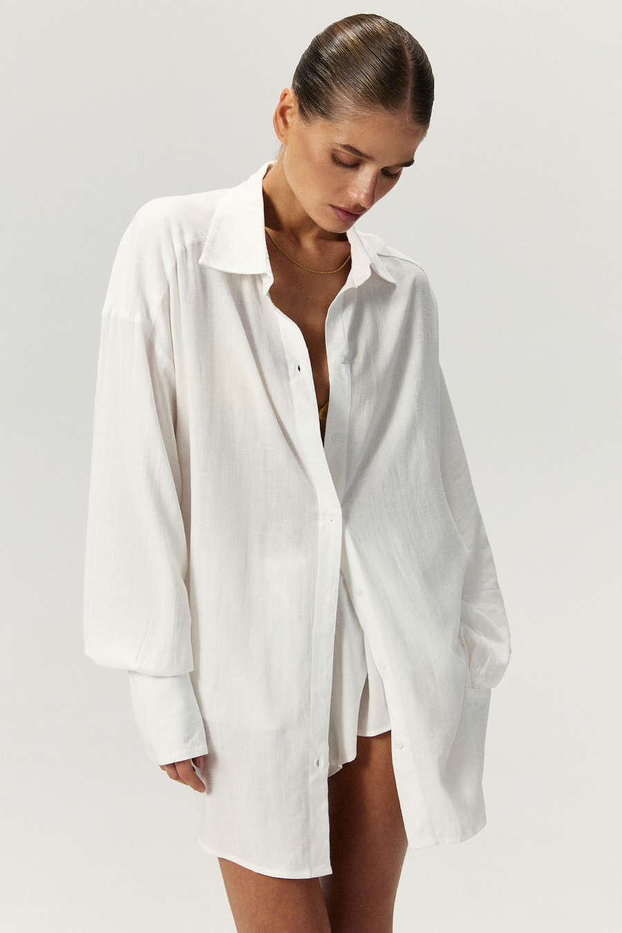 Рубашка длинная MYKONOS Белый