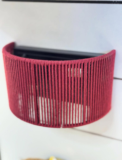 Плетенная настенная бра в акцентом цвете 😍