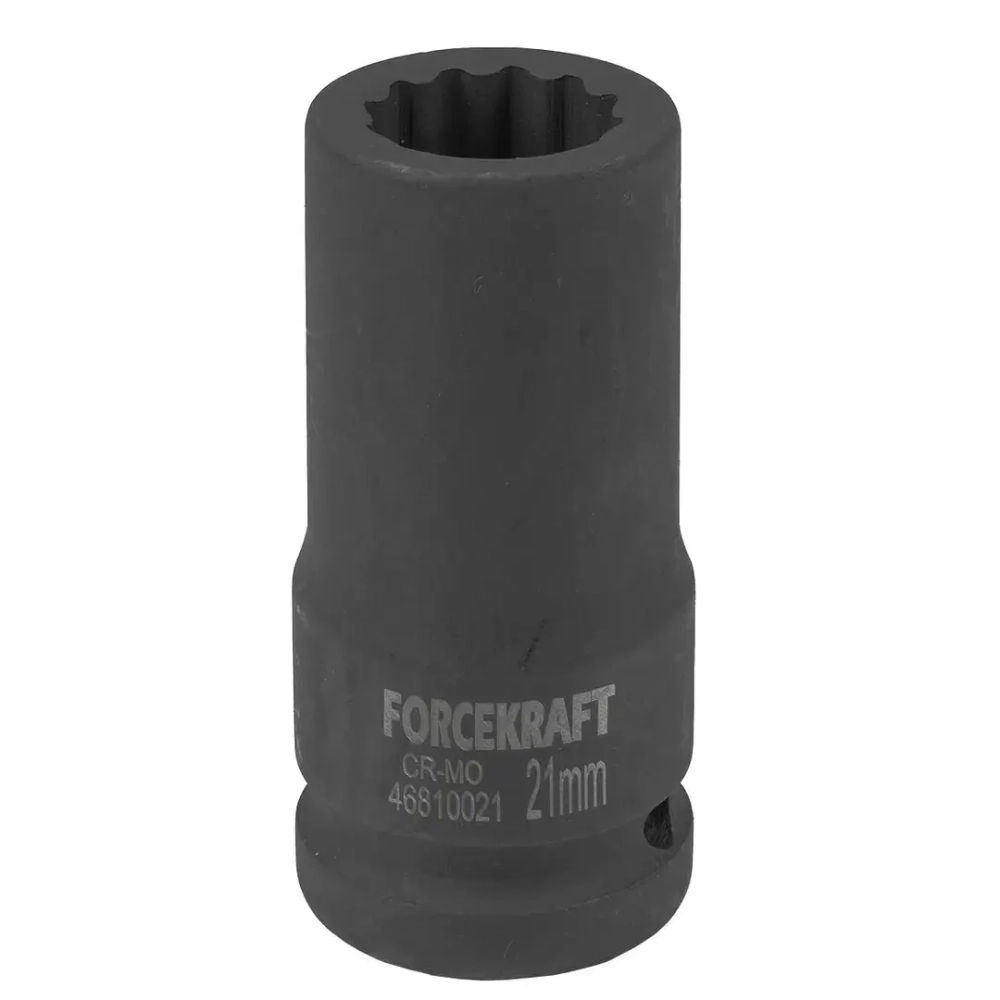 Головка ударная глубокая 3/4'', 21мм (12гр.) FORCEKRAFT FK-46810021