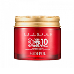 Ночной крем-маска с коллагеном и пептидами MEDI-PEEL Collagen Super10 Sleeping Cream