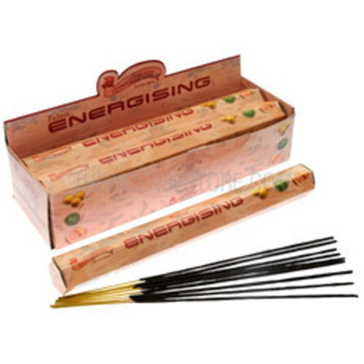 Tulasi Energising шестигранник Благовоние Тонизирующие (лайм, лимон, грейпфрут)