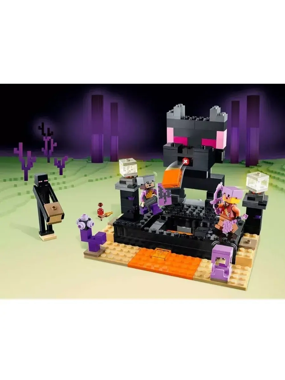 Конструктор Майнкрафт Финальный портал 252 детали