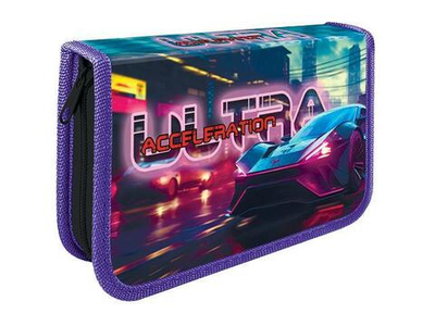 Пенал 1 секц. большой 190/115 "Спортивное авто 2024" (Пчелка)