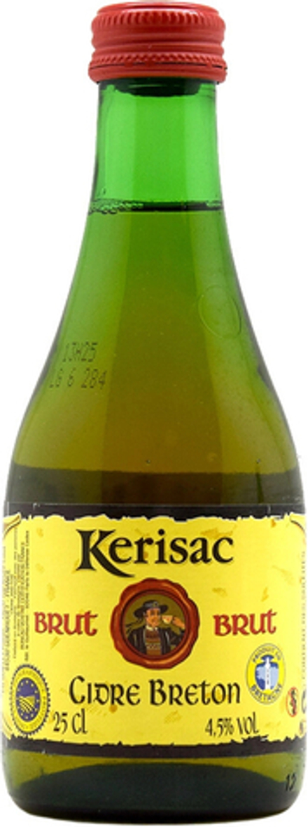 Сидр Керисак Бретон Брют / Cidre Kerisac Breton Brut 0.25 - стекло