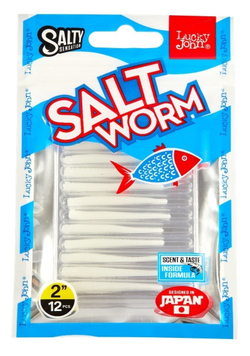 Черви съедобные Salty Sensation SALT WORM 2.0in (5 см), цвет S30, 12шт.