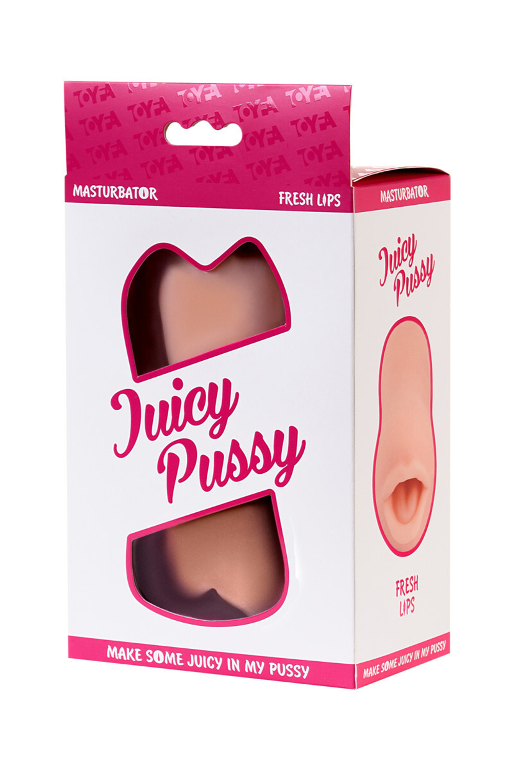 Мастурбатор реалистичный TOYFA Juicy Pussy Fresh Lips, рот, TPR, телесный, 14 см