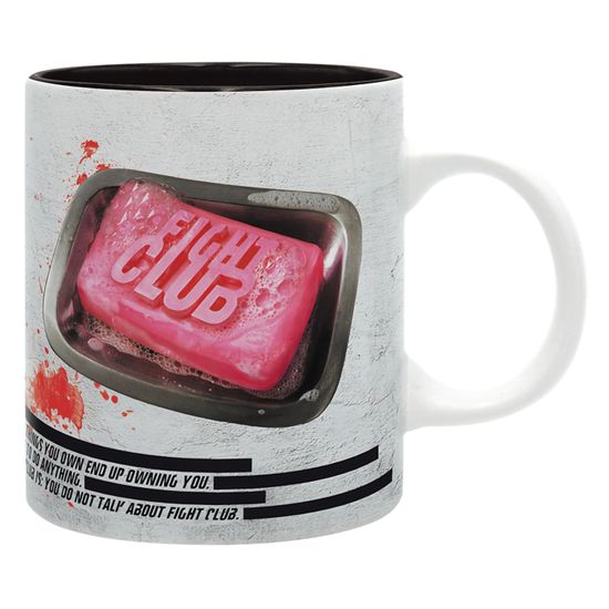 Кружка Fight Club Mug 320 ml "Rule #1" subli with box x2 ABYMUG863