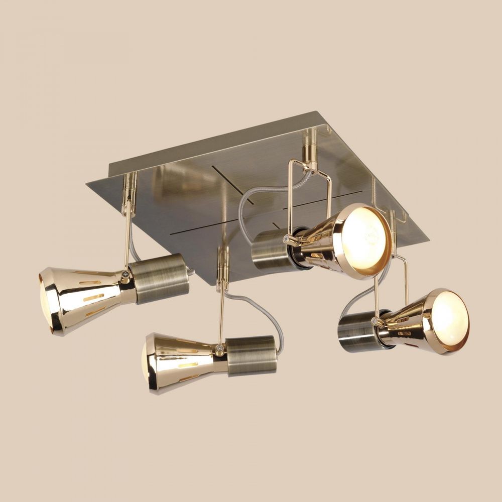 Citilux Марс CL527543 Спот поворотный Бронза Золото