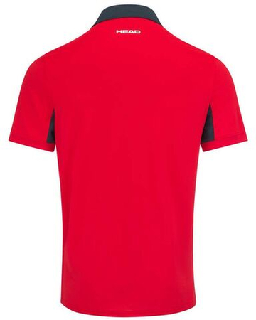 Мужское теннисное поло Head Slice Polo Shirt - красный
