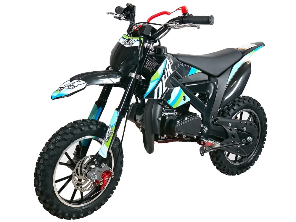 Питбайк детский KAYO DBR SX50-A (2T 49 см3 ручной стартер 2022 г.)
