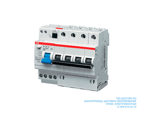ABB Выключатель автоматический дифференциального тока 6мод. DS204 M AC-C40/0,03
