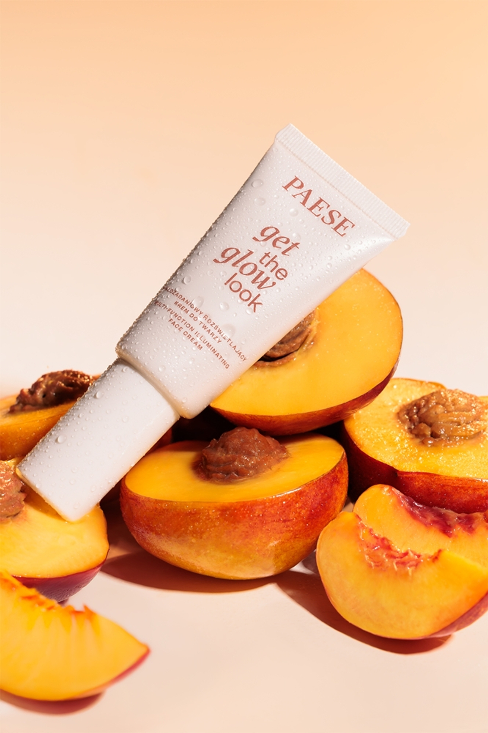 Paese Get The Glow Look Illuminating Face Cream - Многофункциональный тонирующий крем с осветляющим эффектом, 30 ml