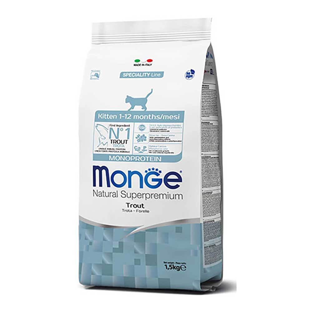 Monge Monoprotein корм для котят с форелью (монобелковый) (Kitten)