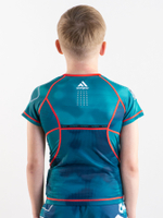 Рашгард I am Fighter military зеленый детский