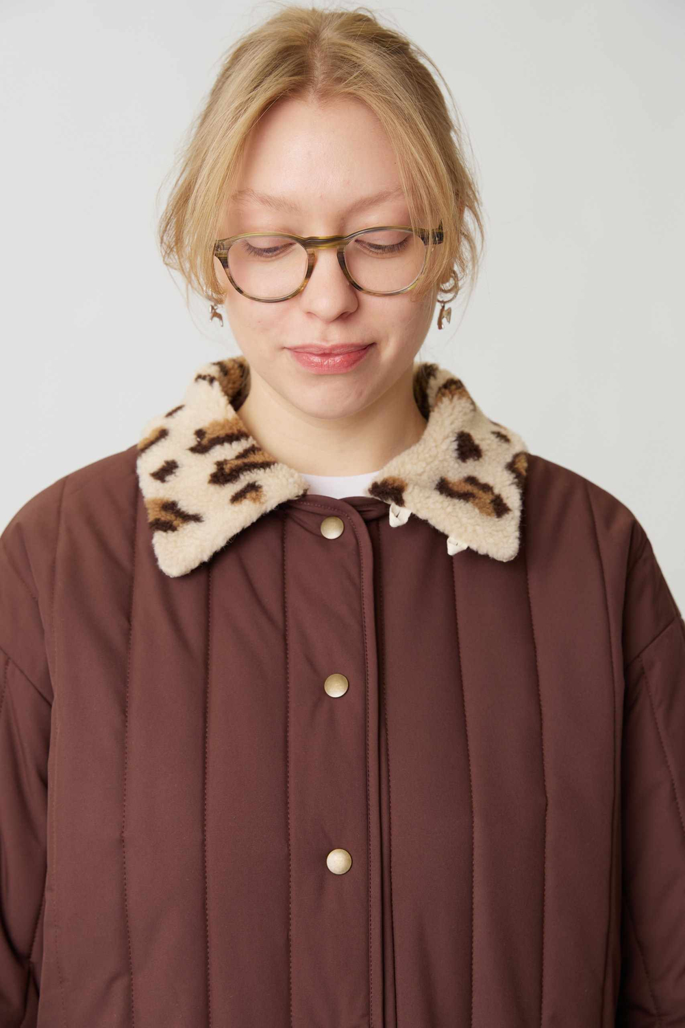 Леопардовый воротник