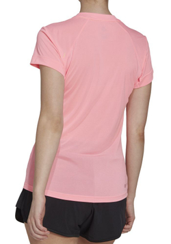 Женская теннисная футболка Adidas Freelift Tee - beam pink