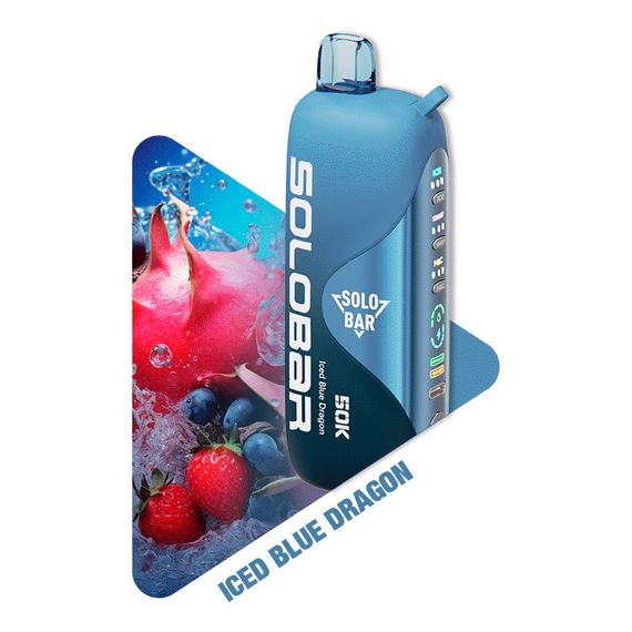 SOLOBAR Vanguard 50K - Ice Blue Dragon (5% nic)