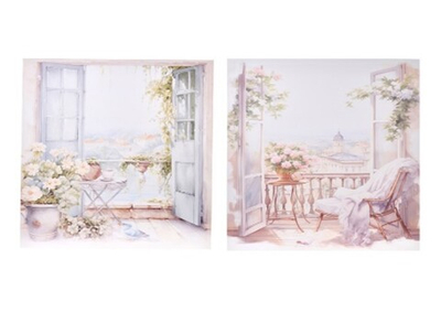 Панно "Балкон" в ассортименте  70x50x2.5см