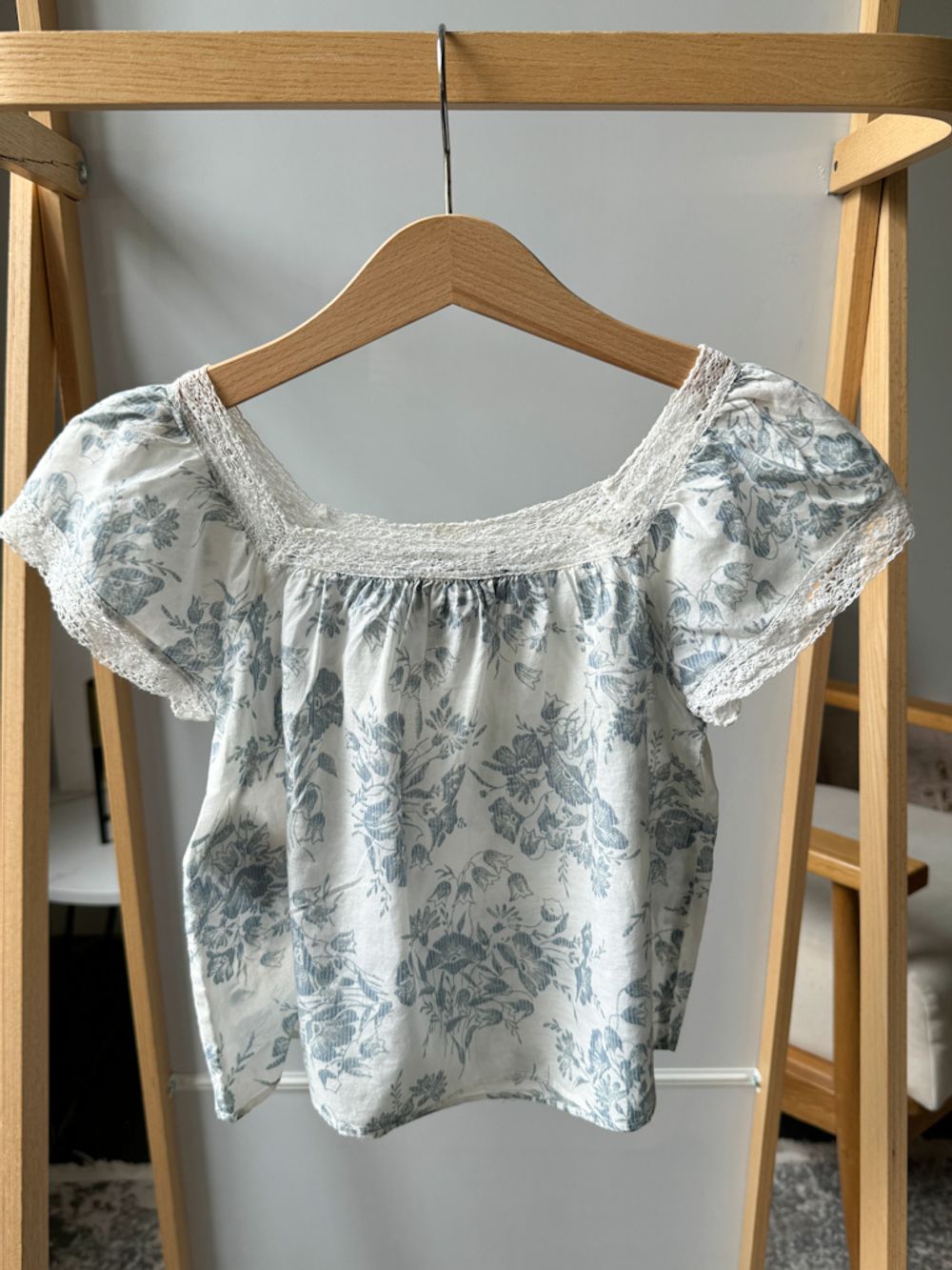 Хлопковая блузка Ralph Lauren, 98