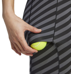 Женские Шорты теннисные Adidas Short Tight Pro - grey six/black