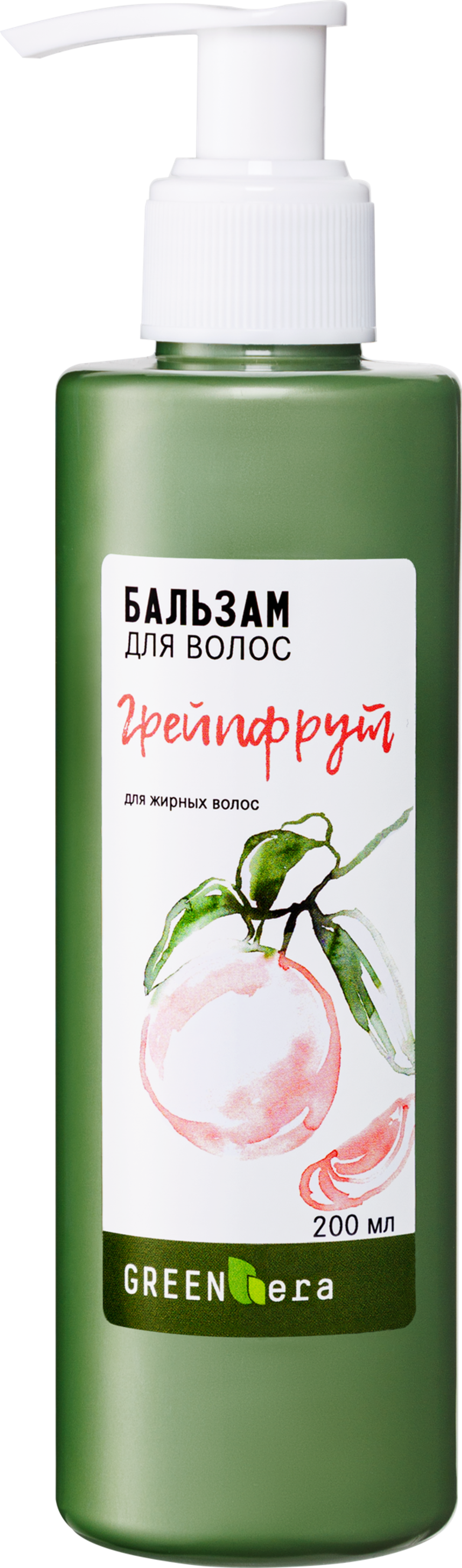 Green Era Бальзам для жирных волос Грейпфрут, 200 мл