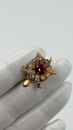 Брошь Черепаха