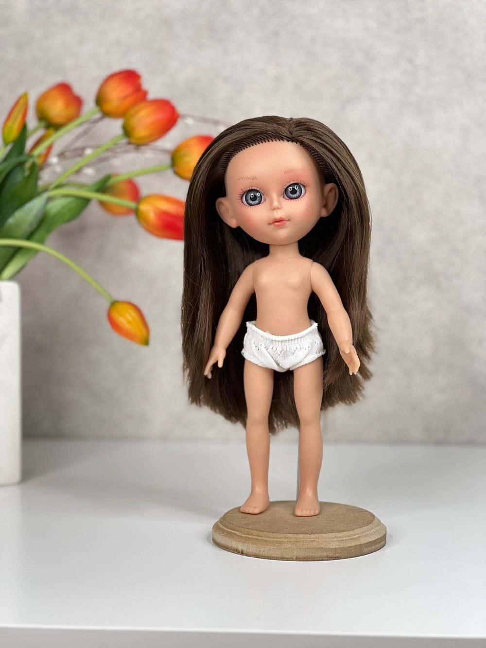 Кукла Nines виниловая 30см Dainty без одежды (2440W6)