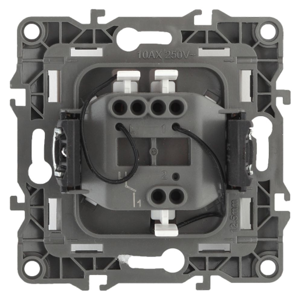 12-1102-02 ЭРА Выключатель с подсветкой, 10АХ-250В, IP20, Эра12, слоновая кость