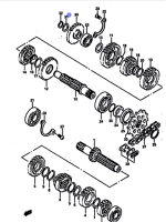 Шайба упорная для мототехники 08211-17241-000