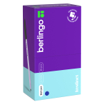 Ручка шариковая Berlingo "Instinct" синяя, 0,7мм, корпус ассорти