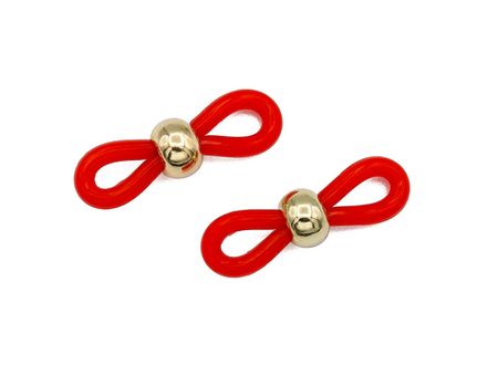 Основа держатель для очков, красный